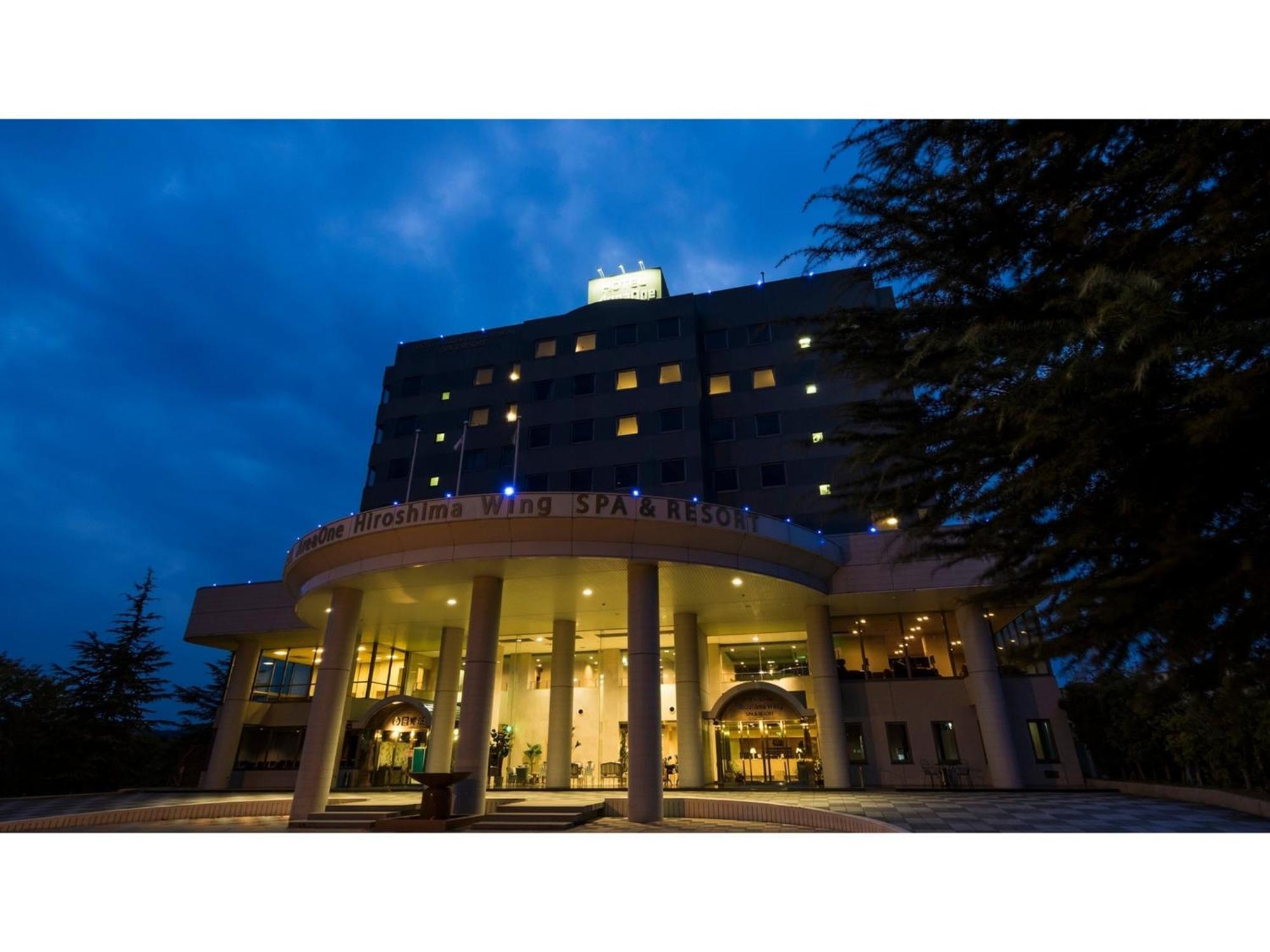 Hotel Areaone Hiroshima Wing - Vacation Stay 62250V Higashihiroshima Luaran gambar